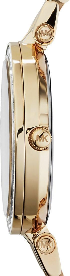 Michael Kors Darci horloge voor dames, uurwerk met roestvrij stalen of lederen band