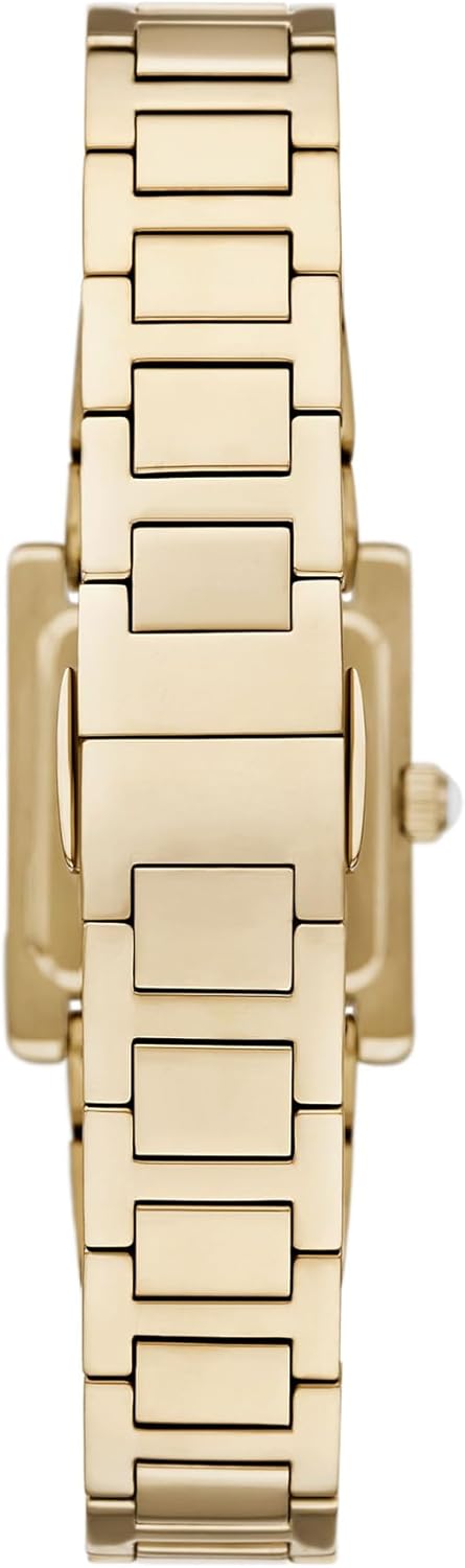 Emporio Armani horloge voor dames, kwartsuurwerk en kastmaat 31 mm met roestvrij stalen, lederen of siliconen band