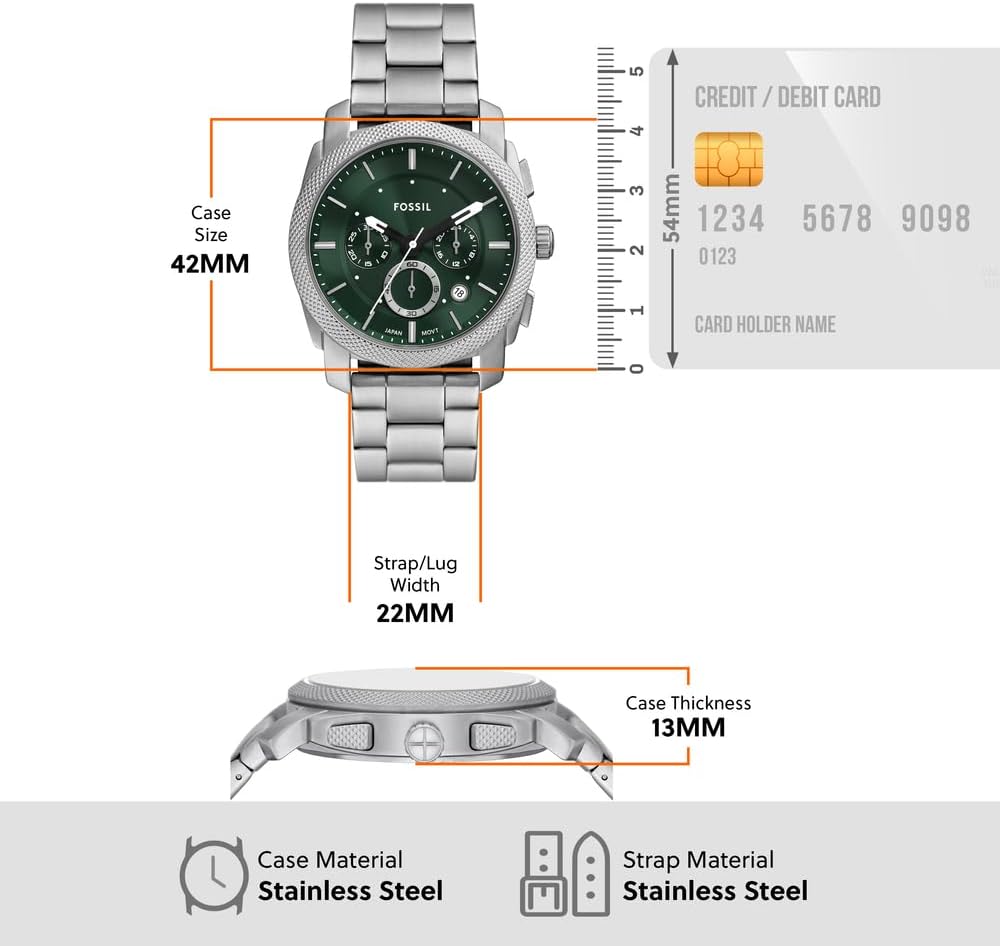 Fossil Raquel Horloge voor dames, quartz uurwerk met roestvrij stalen of leren band,