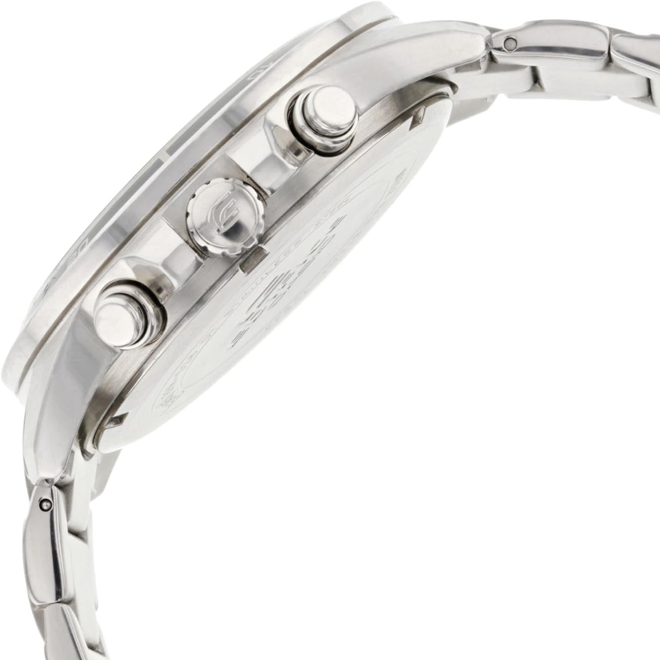 Casio Chronograaf Quarz herenhorloge met roestvrijstalen band EFR-526D-3AVUEF, Zilver, EFR-526D-3AVUEF-AMZUK