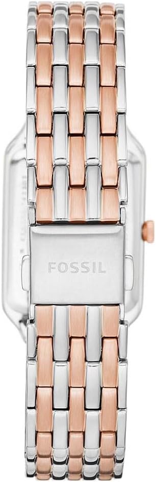 Fossil Raquel Horloge voor dames, quartz uurwerk met roestvrij stalen of leren band,