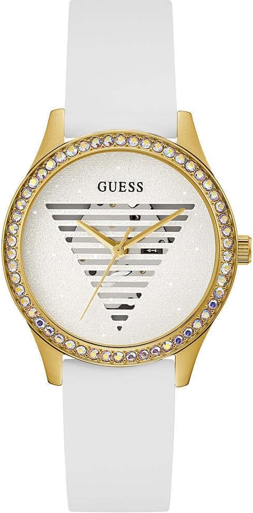 Guess Analoge GW0530L6, Wit, GW0530L6-AMZUK