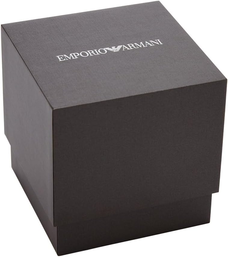 Emporio Armani Horloge Voor Dames, Driehandig Quartz uurwerk en 32mm kastmaat met roestvrij stalen, lederen of siliconen band