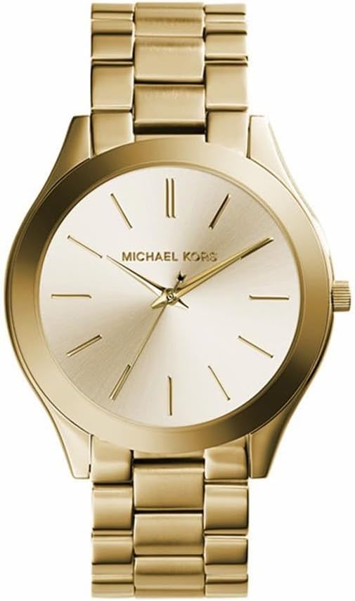 Michael Kors Runway Horloge voor dames, kwartsuurwerk met horlogeband van roestvrij staal