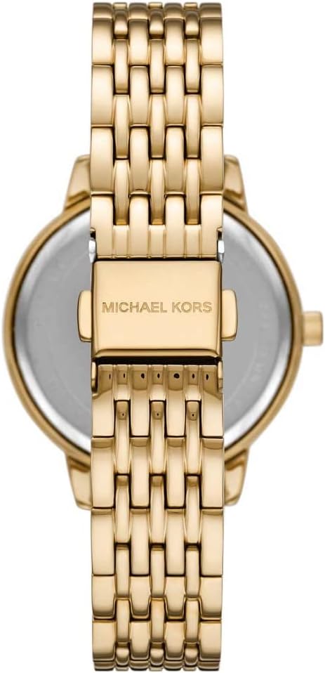 Michael Kors Melissa Horloge voor dames, kwartsuurwerk met horlogeband van roestvrij staal of leder