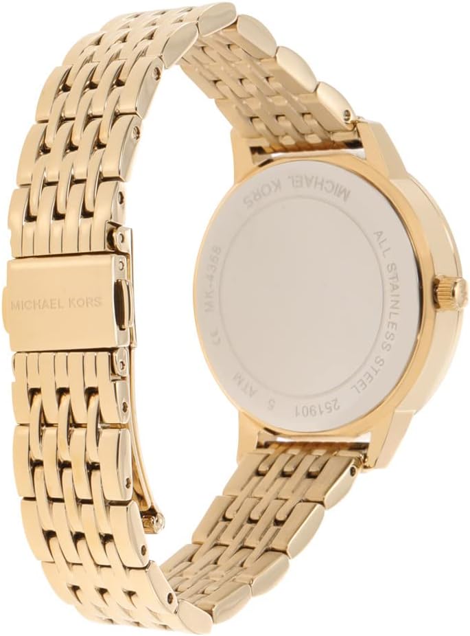 Michael Kors Melissa Horloge voor dames, kwartsuurwerk met horlogeband van roestvrij staal of leder