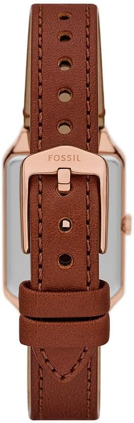 Fossil Raquel Horloge voor dames, quartz uurwerk met roestvrij stalen of leren band,