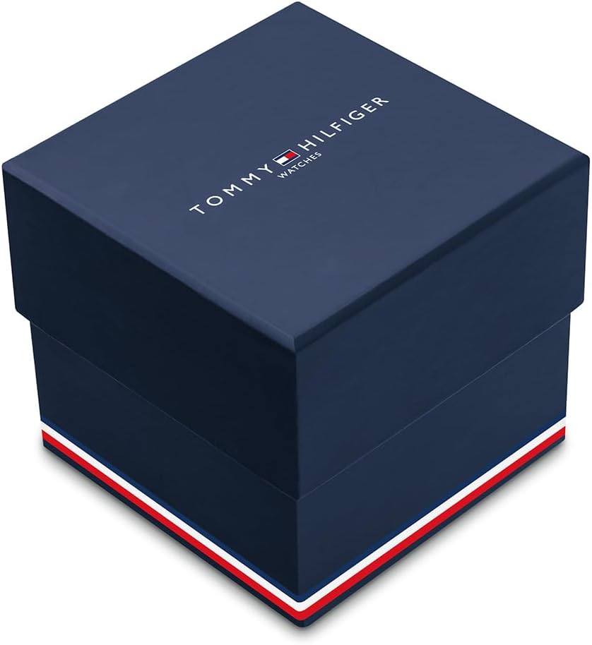 Tommy Hilfiger Analoog multifunctioneel kwartshorloge voor heren met armbanden van roestvrij staal of leer