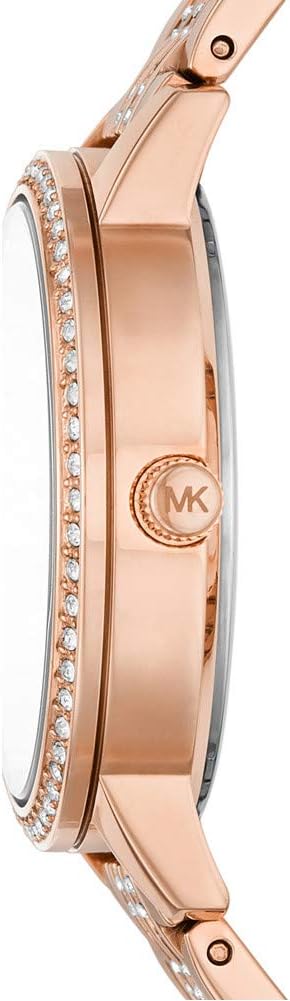 Michael Kors Melissa Horloge voor dames, kwartsuurwerk met horlogeband van roestvrij staal of leder