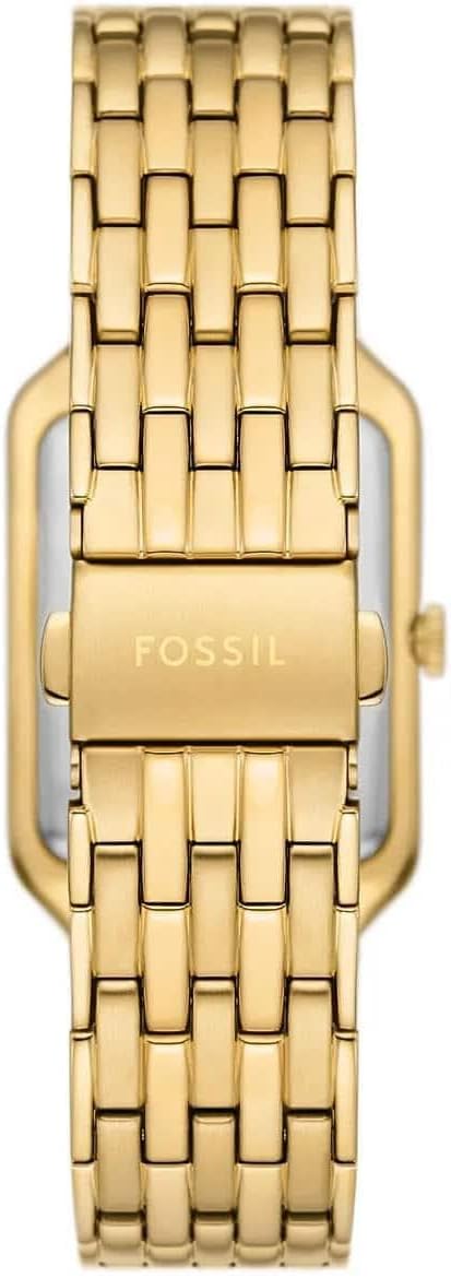 FOSSIL Raquel horloge voor dames, Quartz uurwerk met drie wijzers en een roestvrij stalen band