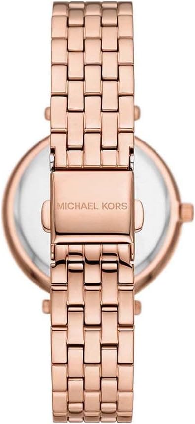 Michael Kors Darci horloge voor dames, uurwerk met roestvrij stalen of lederen band