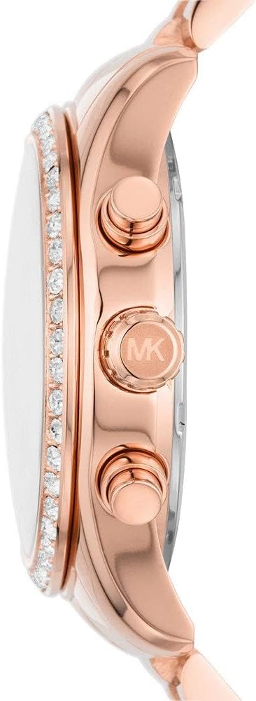 Michael Kors Lexington Horloge voor dames, uurwerk met roestvrij stalen of lederen band