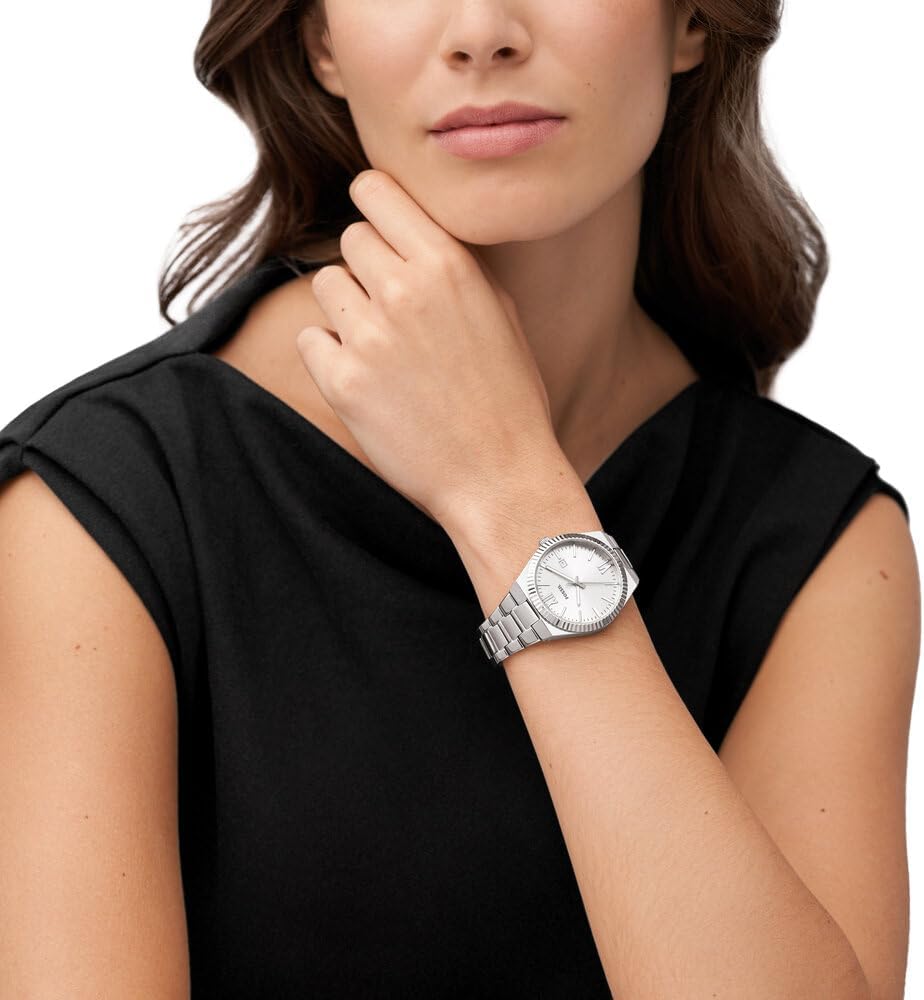 Fossil Scarlette Watch for Women,Quartz movement with Stainless steel or Leather Strap