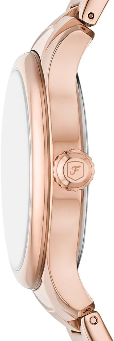 Fossil Harlow Horloge voor Dames, Quartz uurwerk met Roestvrijstalen of Leren Band,