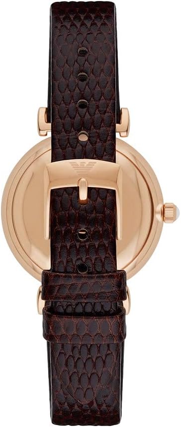 Emporio Armani Analoog kwartshorloge voor dames AR1990, Riemen.