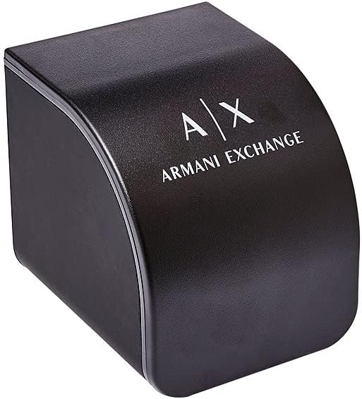 Armani Exchange Chronograaf Zwart Roestvrijstalen Horloge