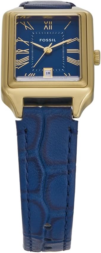 Fossil Raquel Horloge voor dames, quartz uurwerk met roestvrij stalen of leren band,