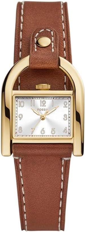 Fossil Harwell Watch for Women, Quartz movement with Stainless steel or leather Strap