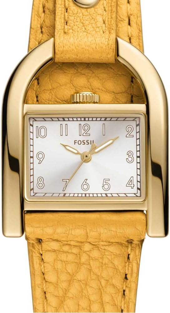 Fossil Harwell Watch for Women, Quartz movement with Stainless steel or leather Strap