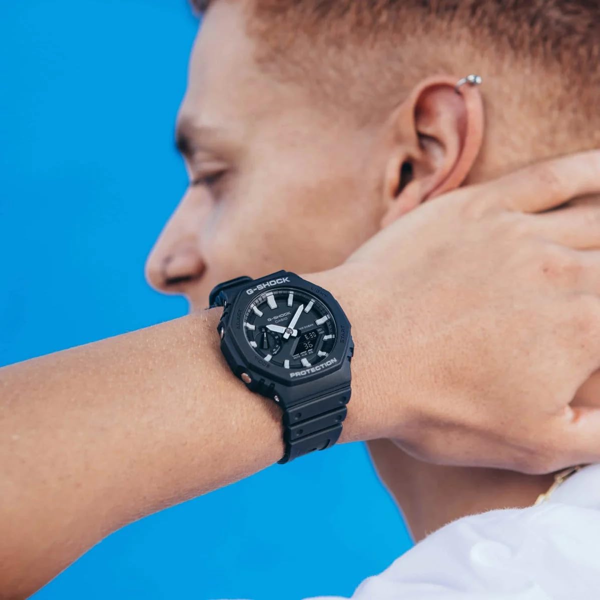 Casio G-Shock zwart herenhorloge GA-2100-1AER