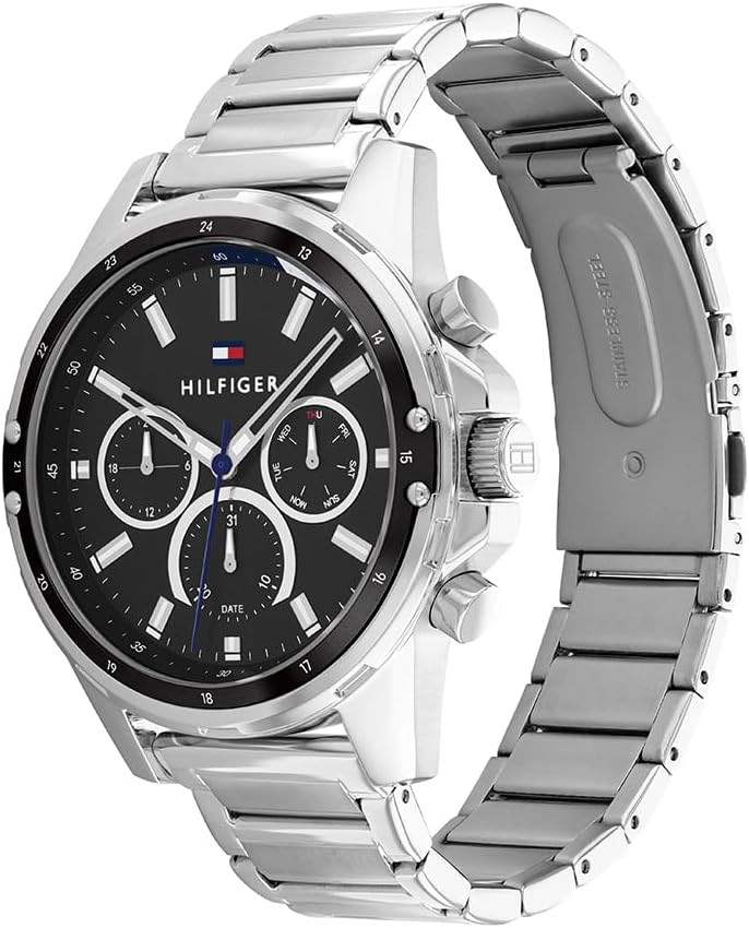 Tommy Hilfiger horloge 1791936, Blanco Y Gris, Armband
