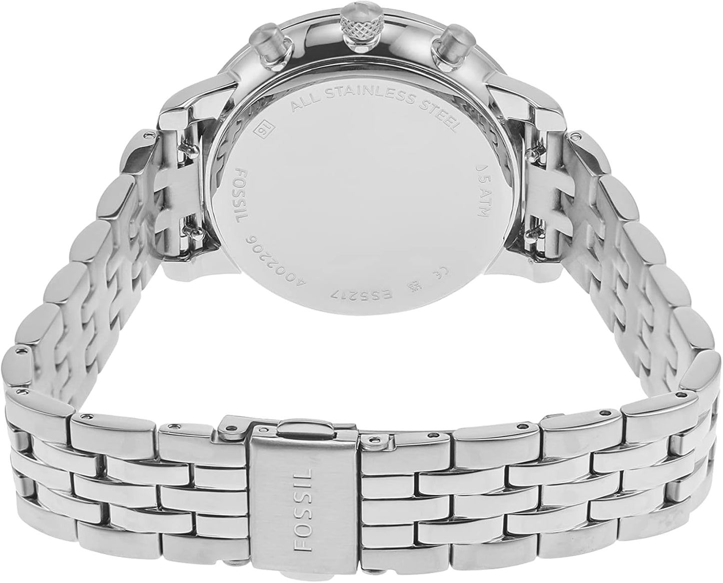 Fossil Neutra Watch for Women, Chronograph movement with Stainless steel or Leather Strap