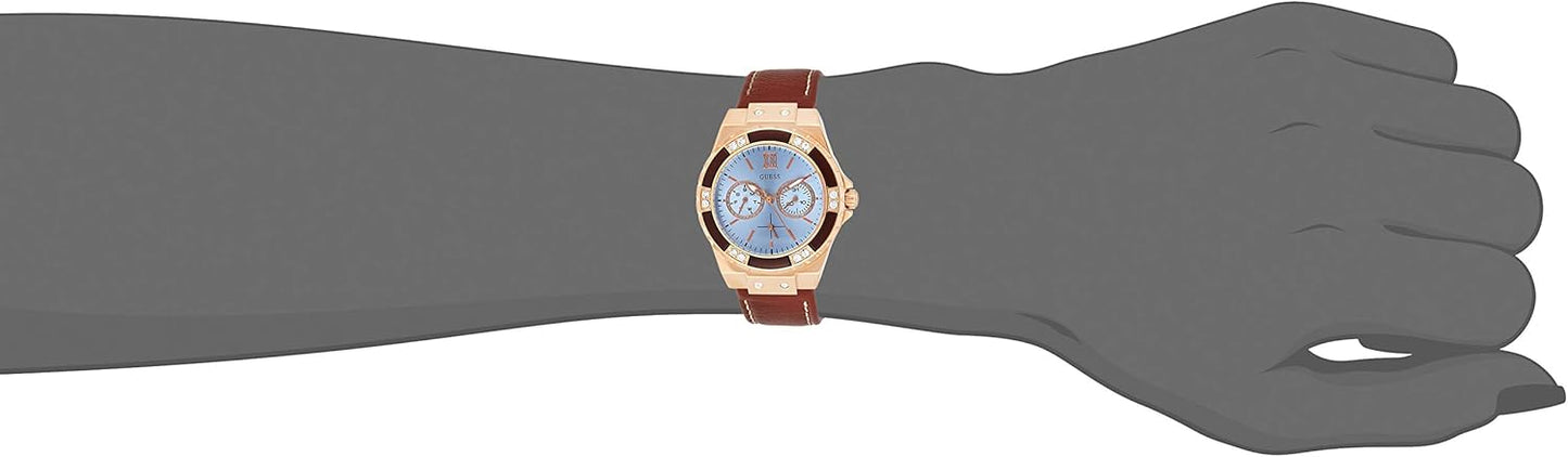 Guess Dames Multi Dial Quartz Horloge Limelight