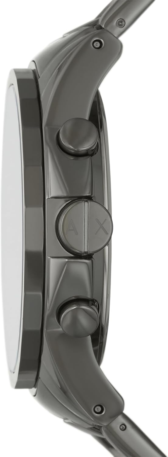 Armani Exchange Chronograph Gray roestvrijstalen horloge
