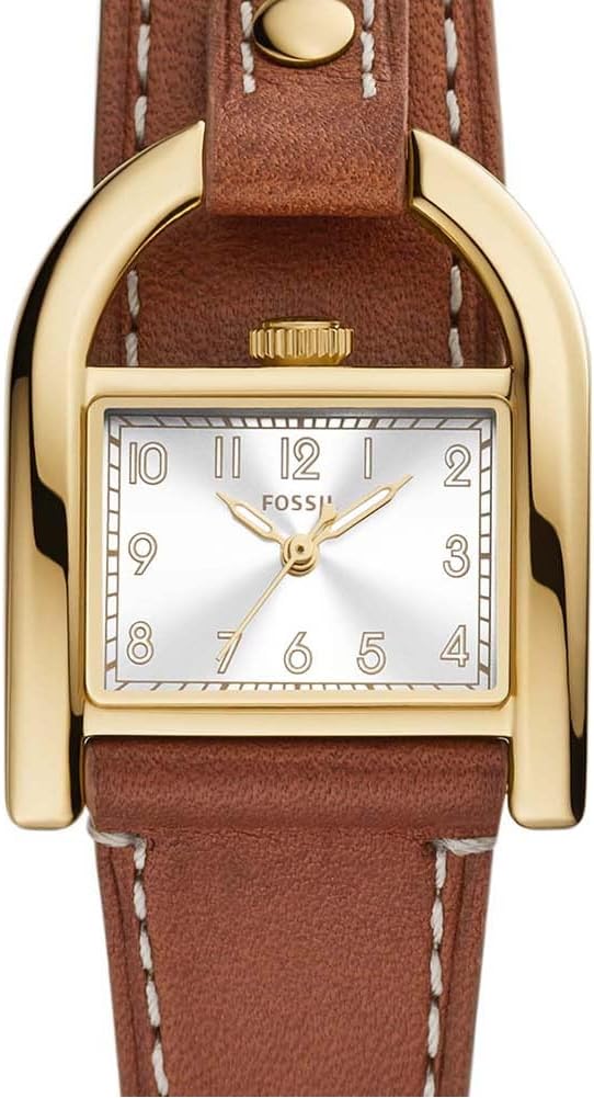 Fossil Harwell Watch for Women, Quartz movement with Stainless steel or leather Strap