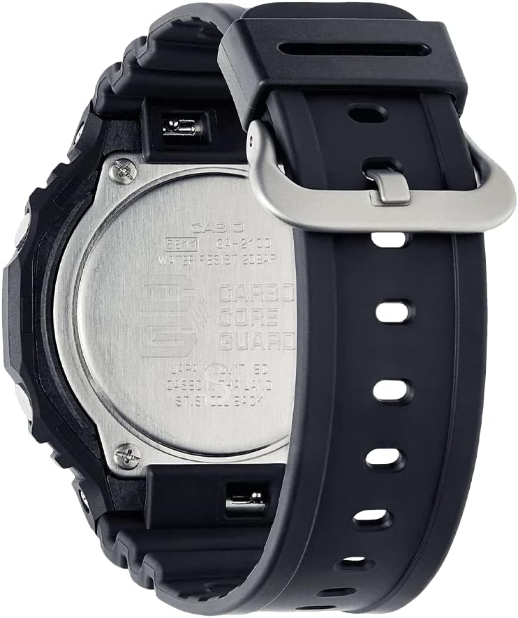 Casio GA-2100-1A1ER zwart herenhorloge