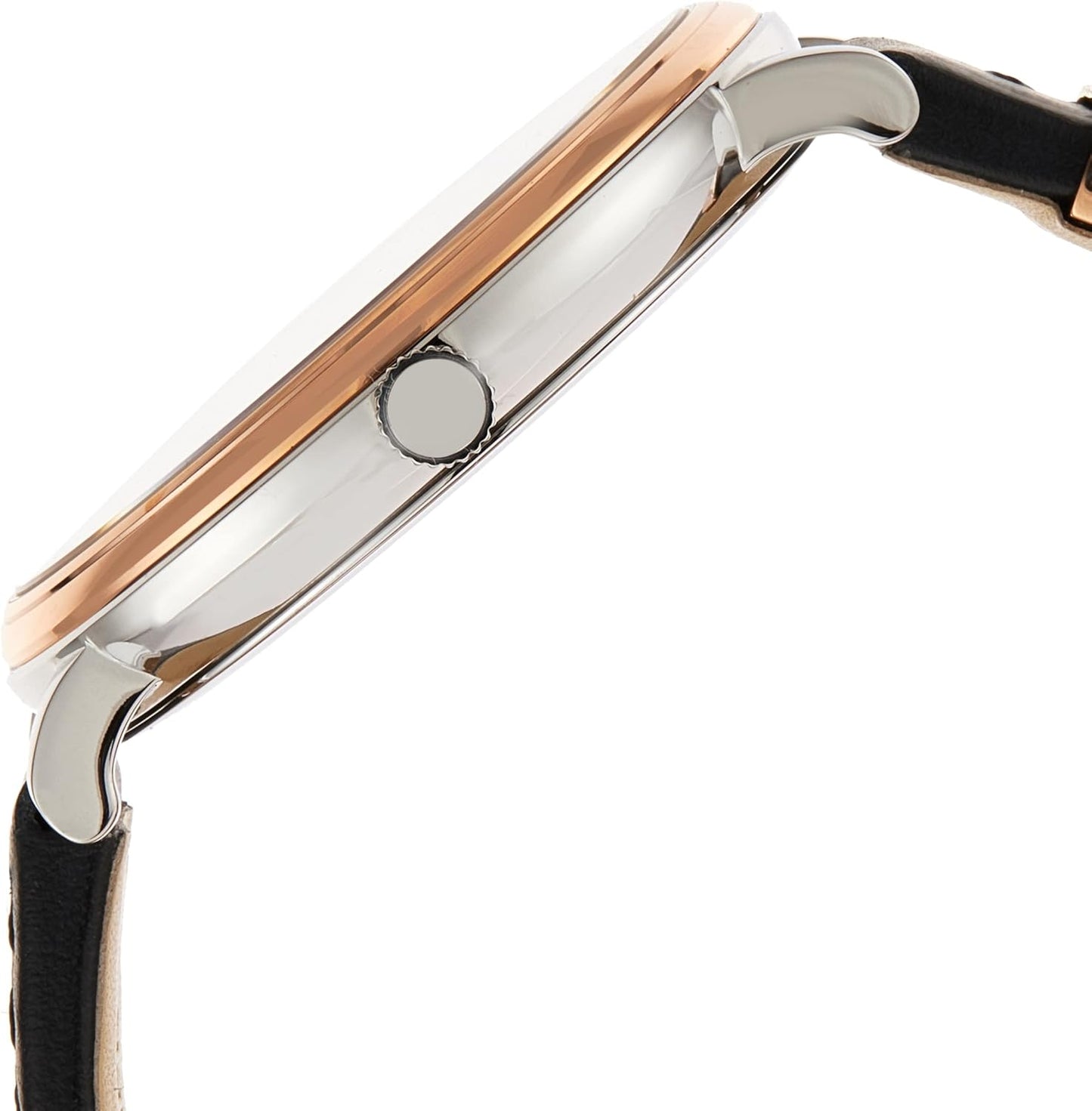 VERSACE Dameshorloge V Circle Dameshorloge Leren Armband 38MM VE81029 19, Riemen.