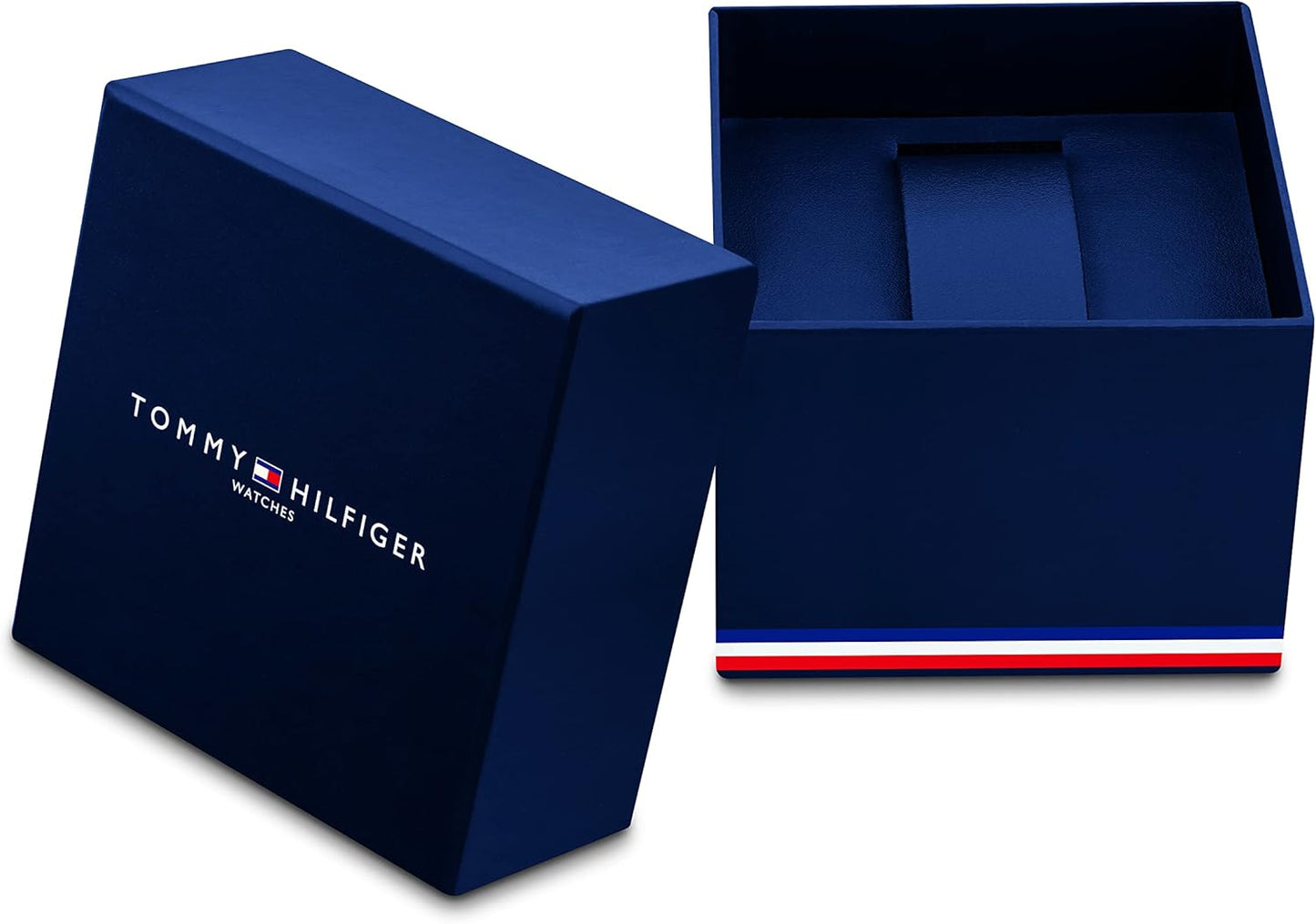 Tommy Hilfiger Collectie analoog quartzhorloge met meerdere functies en goudkleurig roestvrijstalen bandje voor heren, 1792118