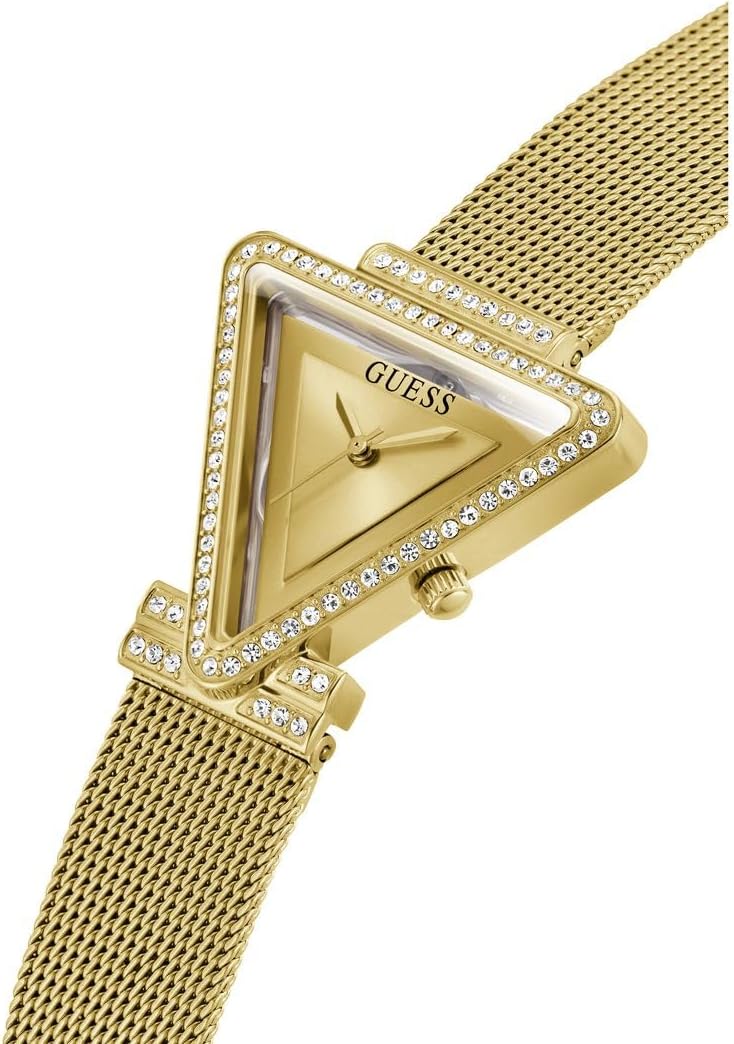 Guess Dames 34 mm horloge, Gouden Toon, GW0508L2-AMZUK