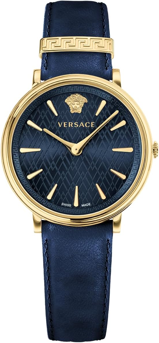 Versace Dameshorloge V-Circle VE8100419, Riemen.