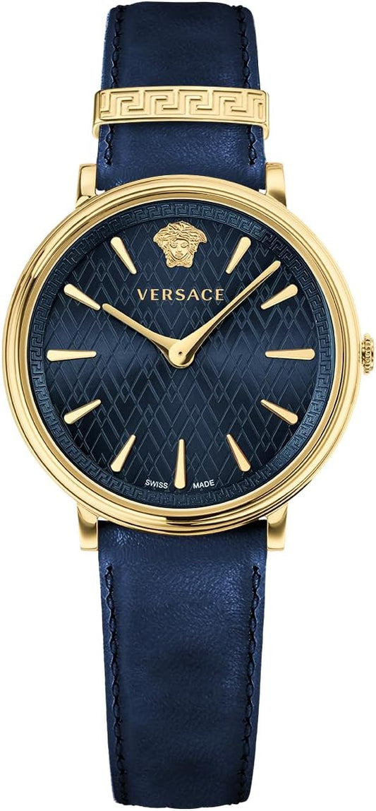 Versace Dameshorloge V-Circle VE8100419, Riemen.