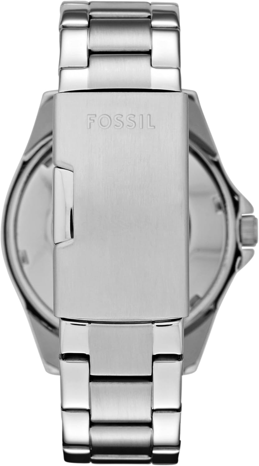 Fossil Dameshorloge Riley, kastmaat 38 mm, multifunctioneel quartz uurwerk, roestvrijstalen band