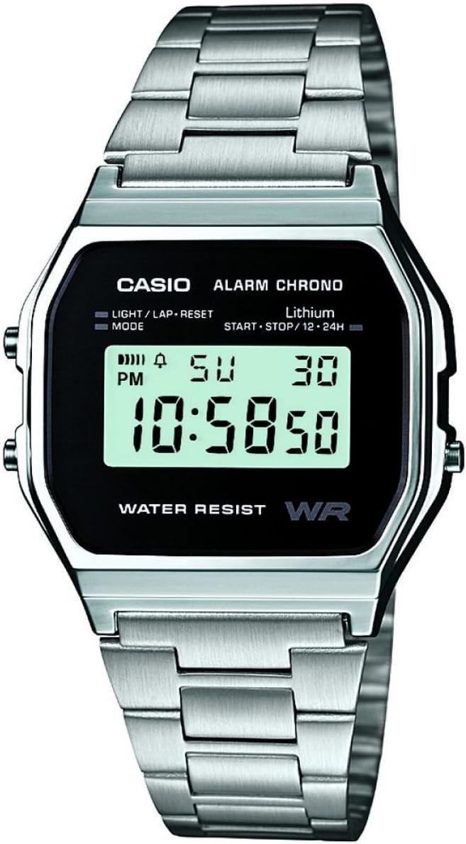 Casio Collection Unisex Retro polshorloge A158WEA