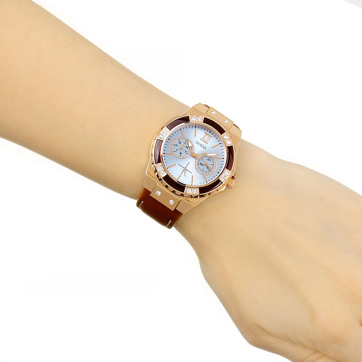 Guess Dames Multi Dial Quartz Horloge Limelight
