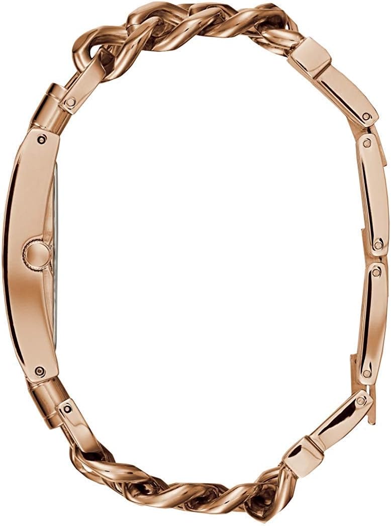 Guess analoog dameshorloge Heavy Metal met roestvrijstalen armband