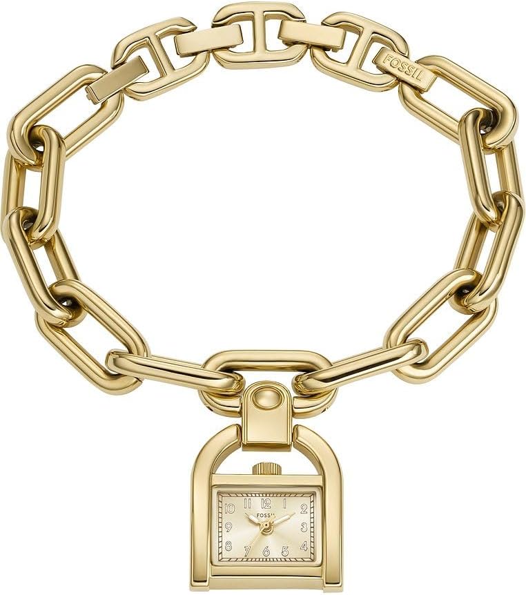 Fossil Harwell Watch for Women, Quartz movement with Stainless steel or leather Strap