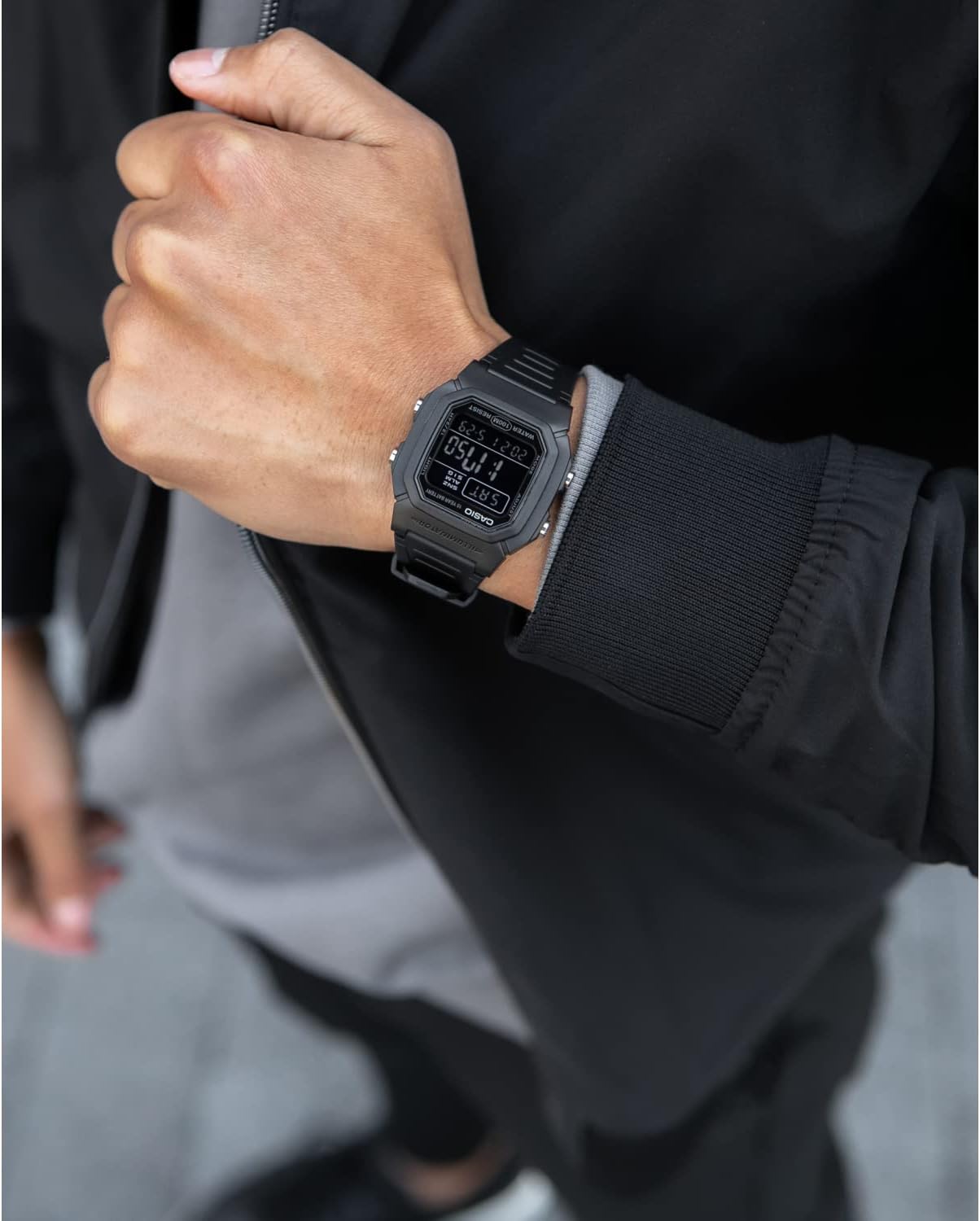 Casio Horloge W-800H-1BVES, Zwart