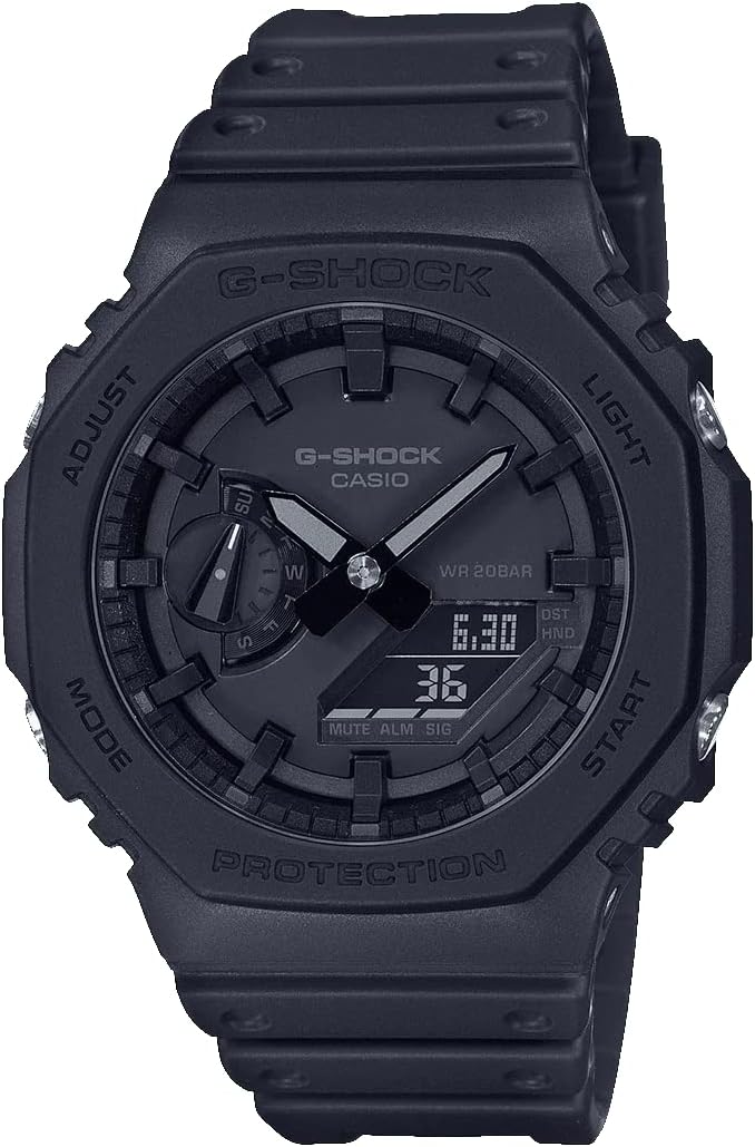 Casio GA-2100-1A1ER zwart herenhorloge