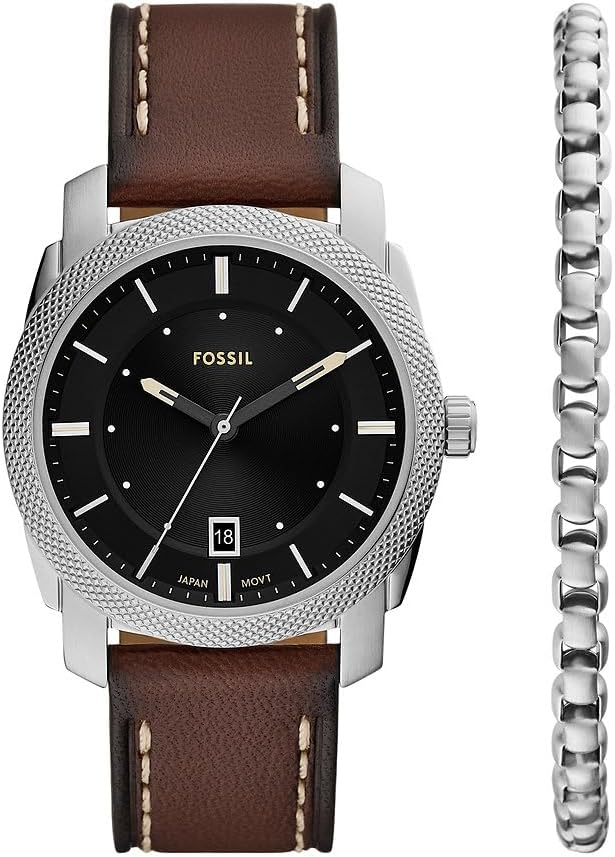 Fossil Raquel Horloge voor dames, quartz uurwerk met roestvrij stalen of leren band,