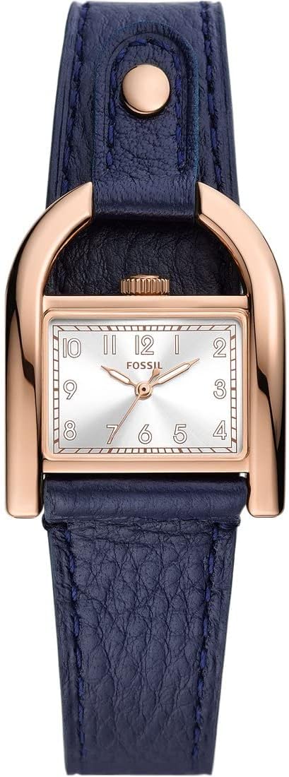 Fossil Harwell Watch for Women, Quartz movement with Stainless steel or leather Strap