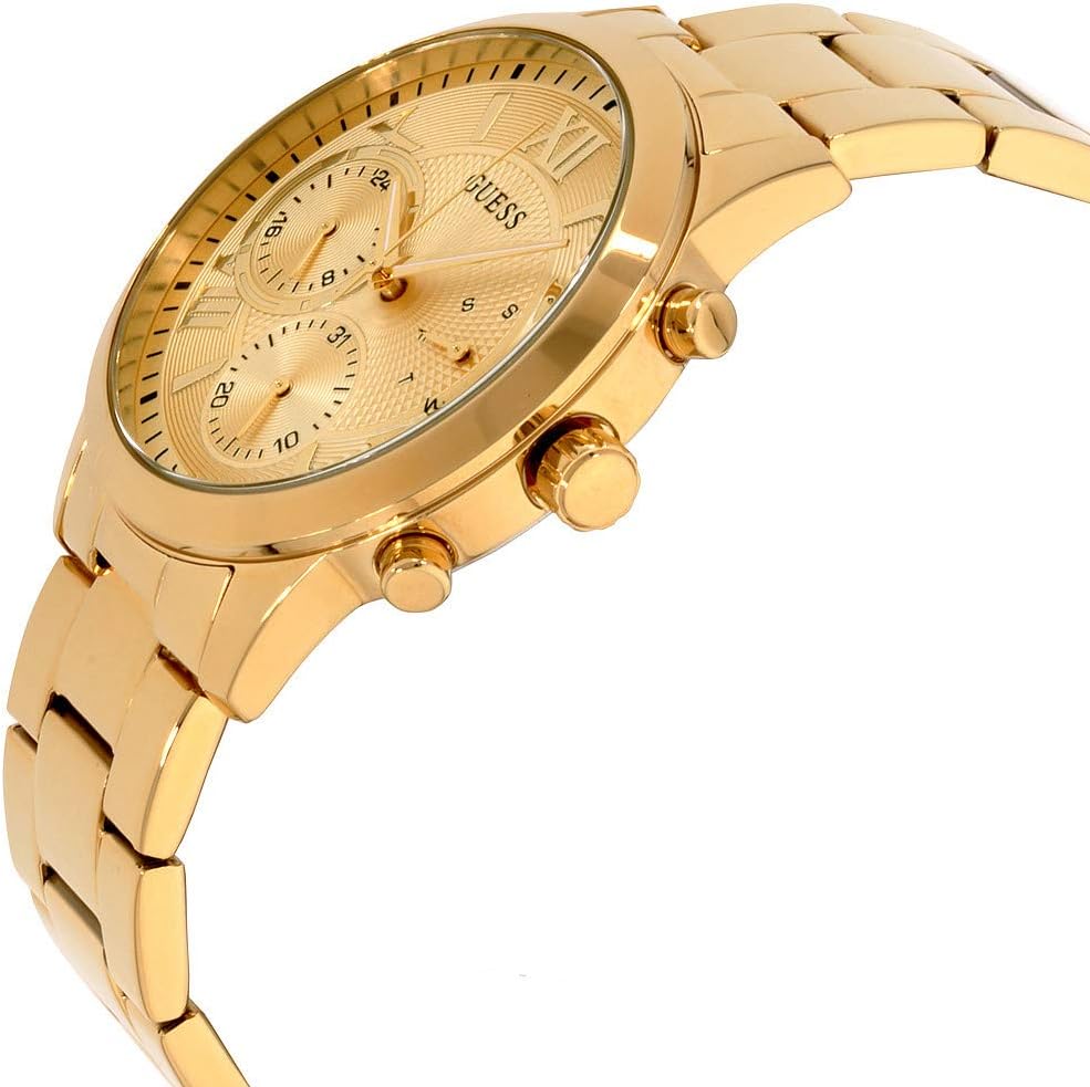 Guess Womens Multi Dial horloge zonne-met roestvrij stalen band