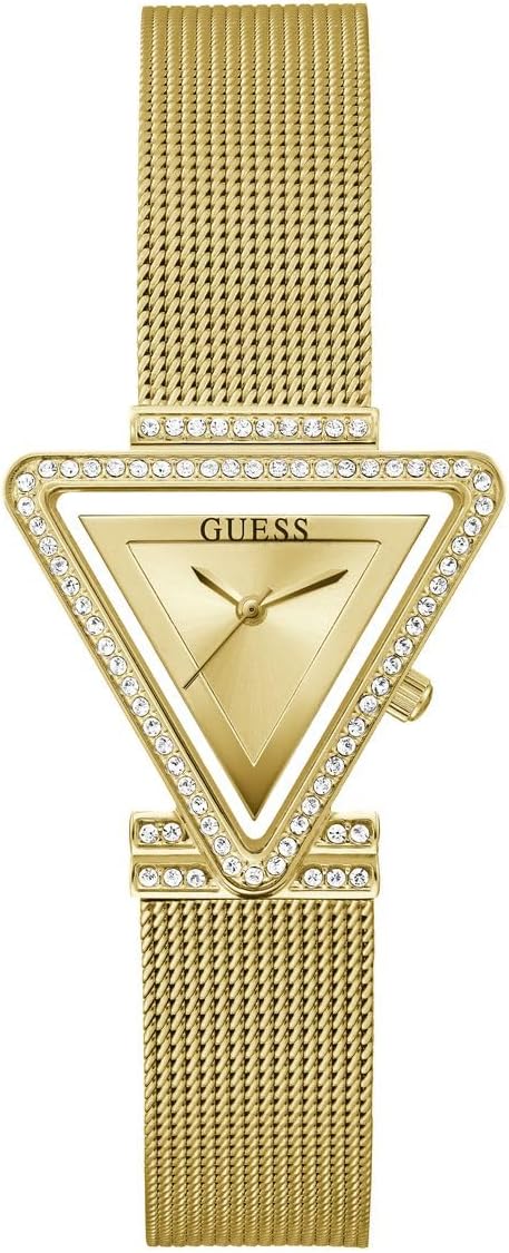 Guess Dames 34 mm horloge, Gouden Toon, GW0508L2-AMZUK