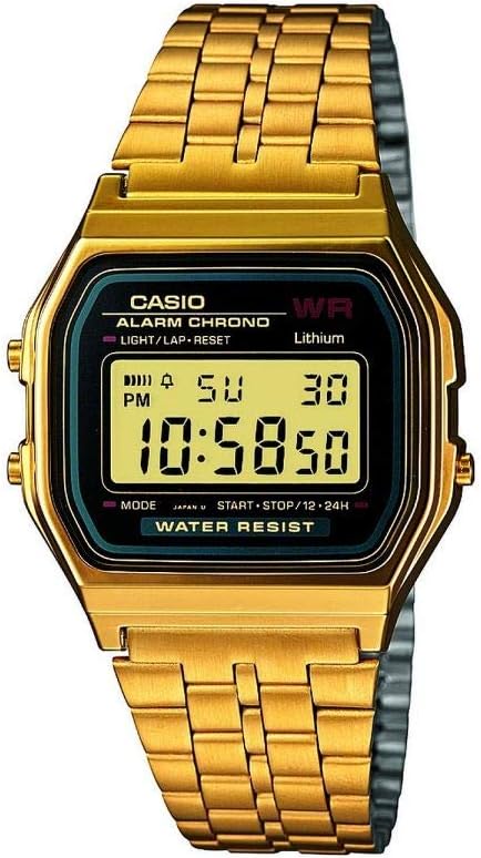 Casio Collection Unisex Retro polshorloge A158WEA