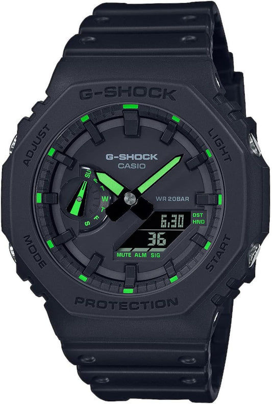 Casio RELOJ ANALOGICO DIGITAL G-SHOCK TREND GA-2100-1A3ER 49MM