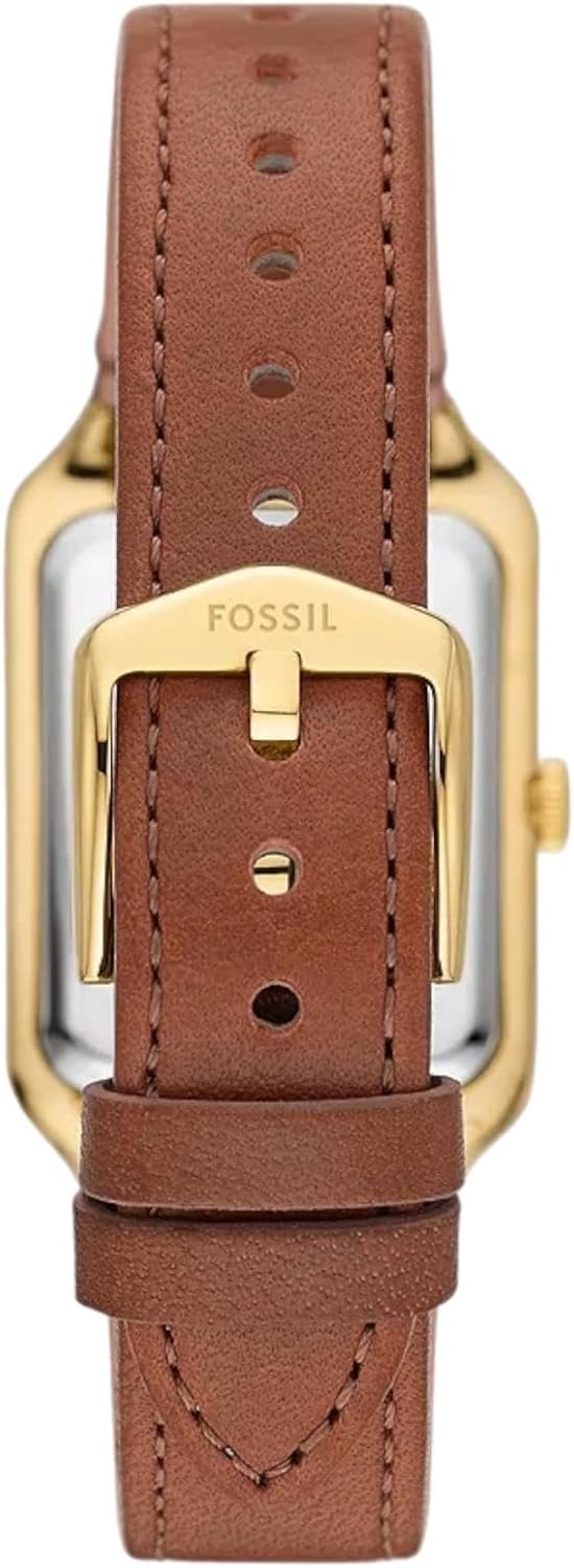 Fossil Raquel Horloge voor dames, quartz uurwerk met roestvrij stalen of leren band,