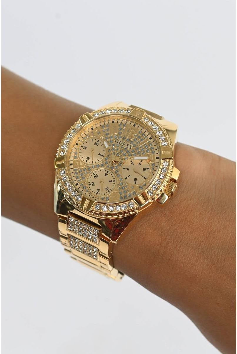 Guess Analoog dameshorloge kwarts met roestvrijstalen armband W1156L2, goudkleurig, W1156L2